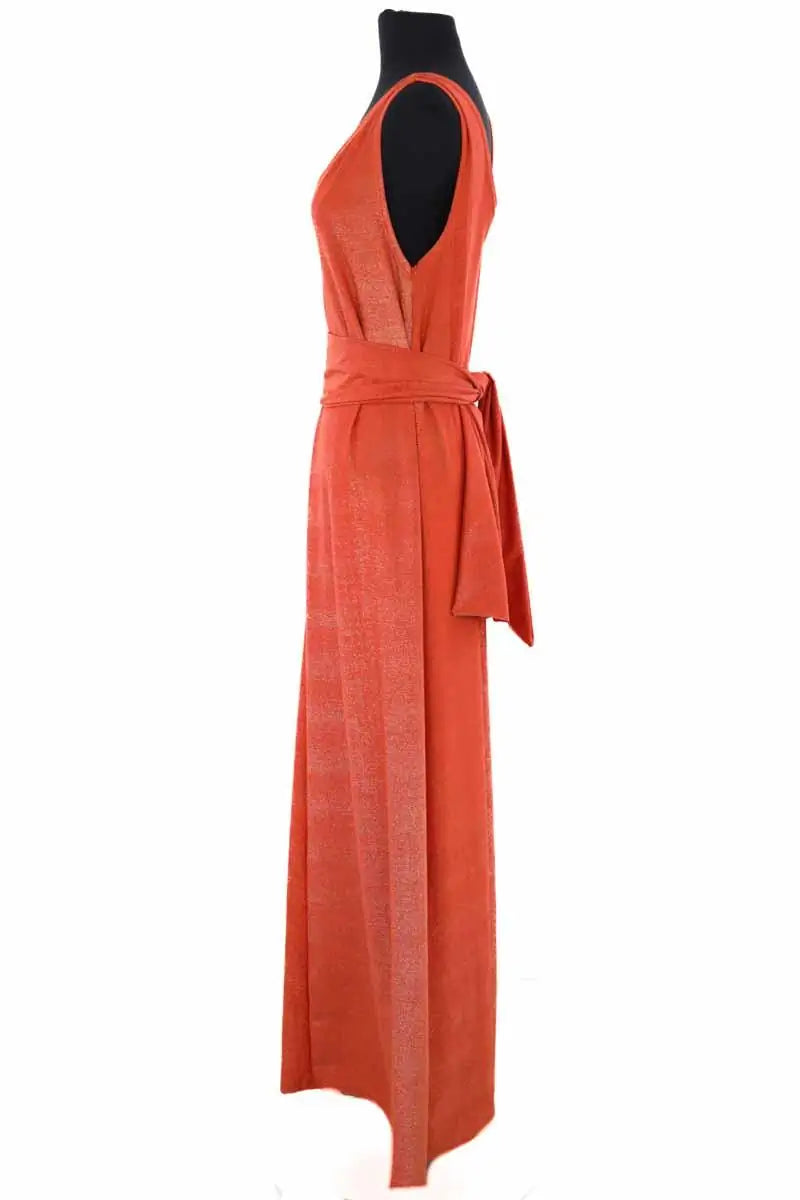 Robe Calarena Orange en Synthétique