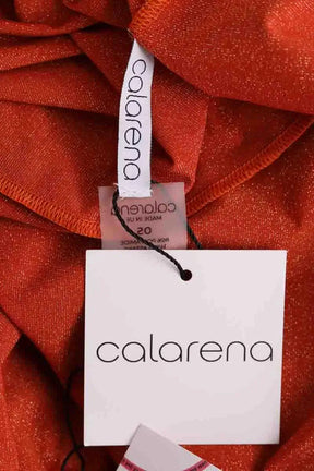 Robe Calarena Orange en Synthétique