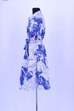 Robe Calvin Klein Bleu en Coton