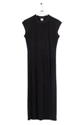 Robe Calvin Klein Noir en Synthétique, taille M - Seconde Main