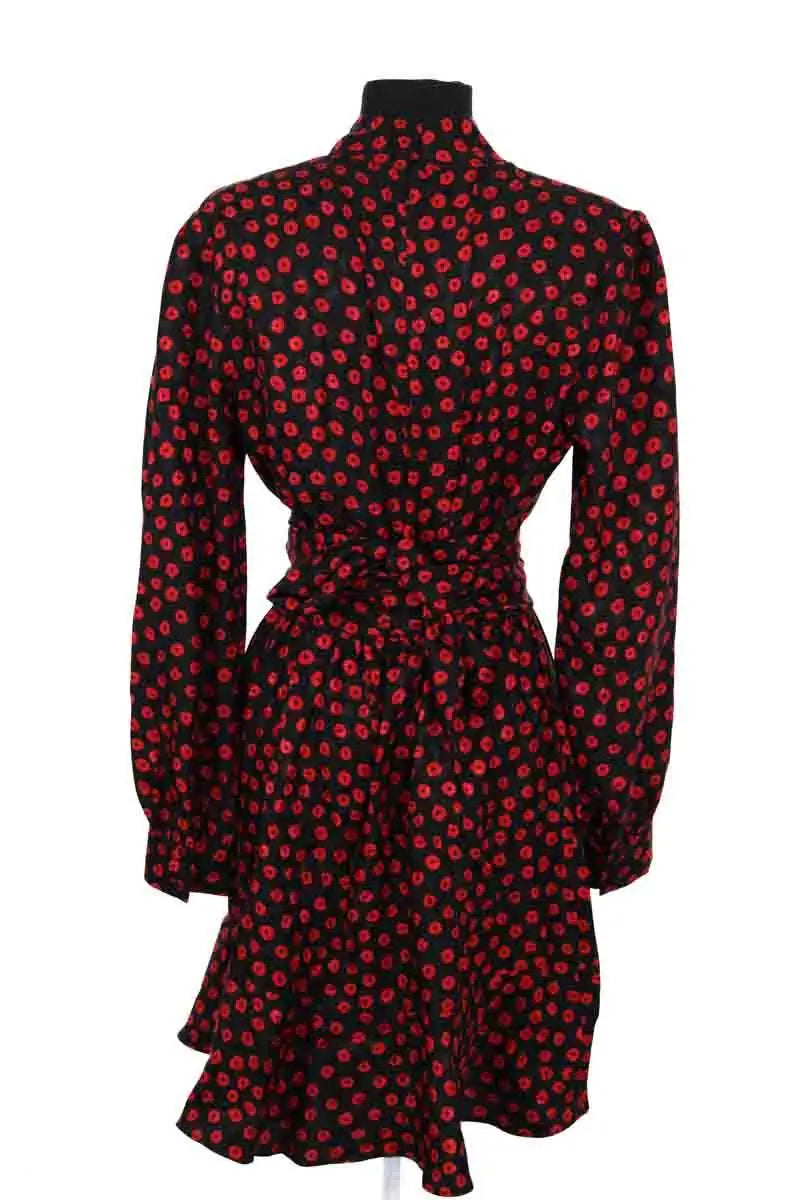 Robe Camille De Dampierre Noir en Soie