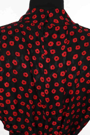 Robe Camille De Dampierre Noir en Soie