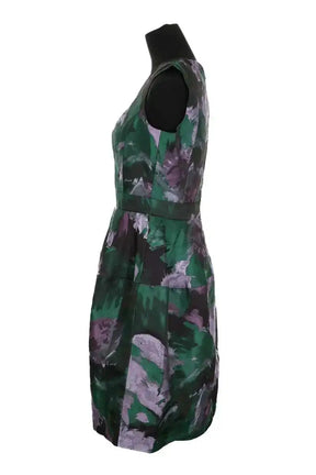 Robe Carolina Herrera Violet en Synthétique