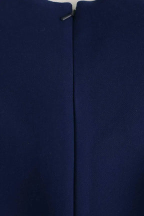 Robe Carven Bleu en Polyester