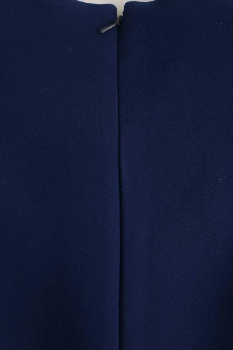 Robe Carven Bleu en Polyester