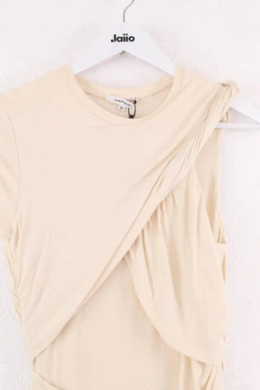 Robe Carven Ecru en Viscose