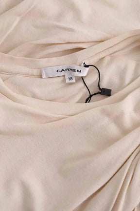 Robe Carven Ecru en Viscose