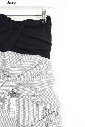 Robe Carven Gris en Coton