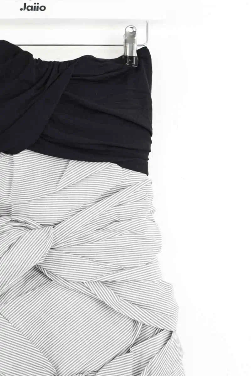 Robe Carven Gris en Coton