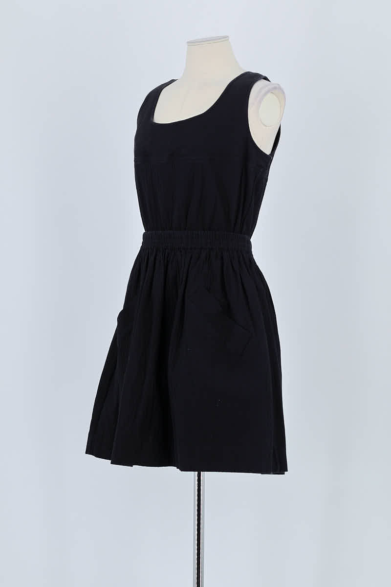Robe Carven Noir en Coton