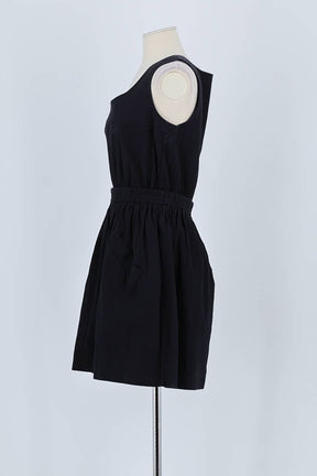 Robe Carven Noir en Coton
