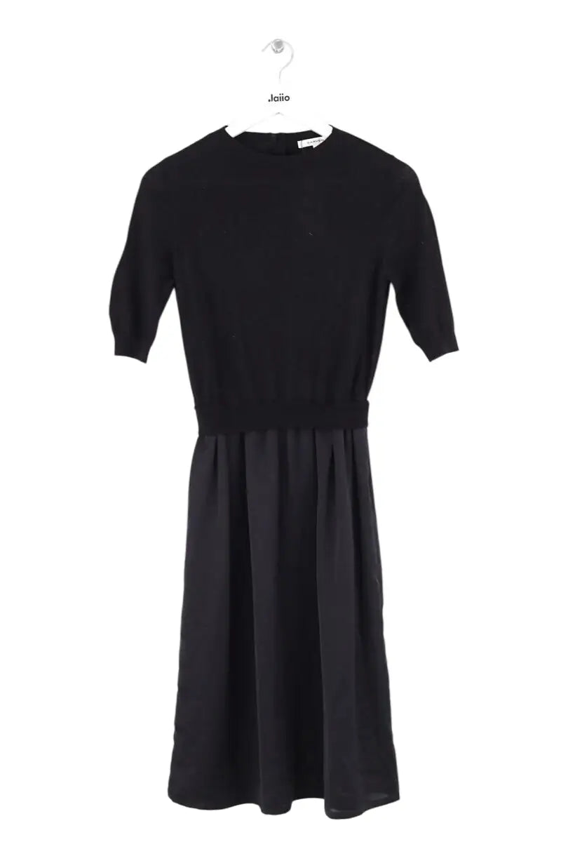 Robe Carven Noir en Laine, taille M - Seconde Main