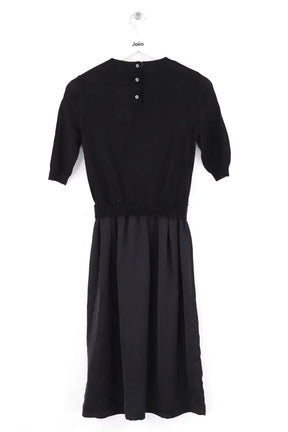Robe Carven Noir en Laine
