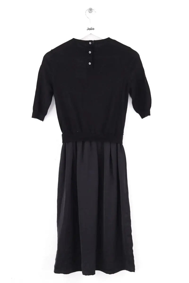 Robe Carven Noir en Laine