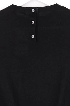 Robe Carven Noir en Laine