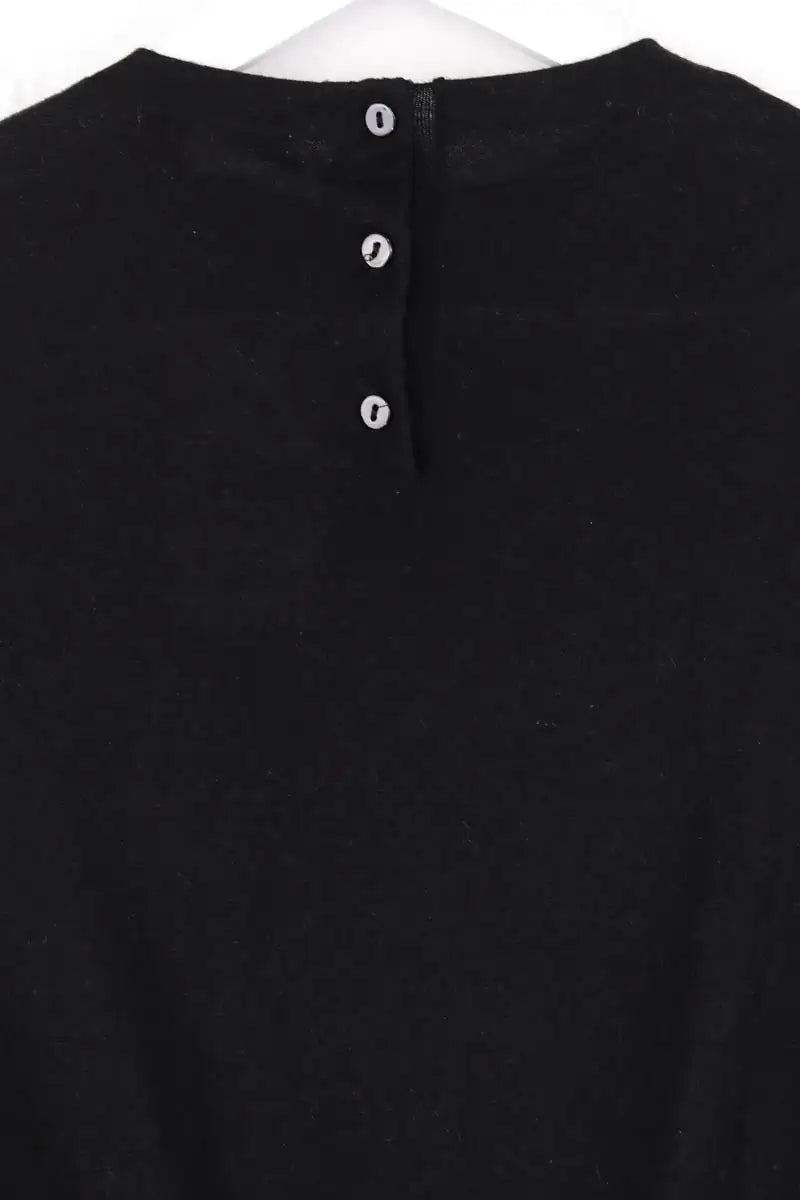 Robe Carven Noir en Laine