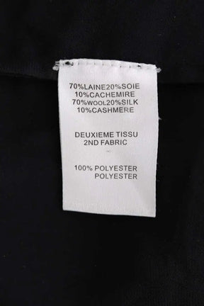 Robe Carven Noir en Laine