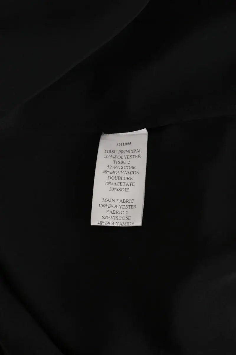 Robe Carven Noir en Polyester