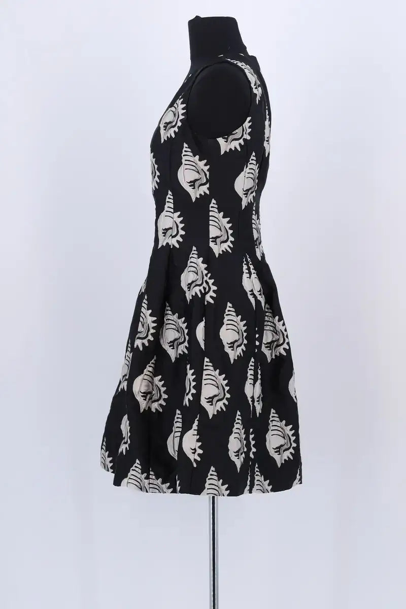 Robe Carven Noir en Viscose