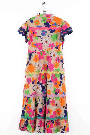Robe Celia B Multicolore en Coton