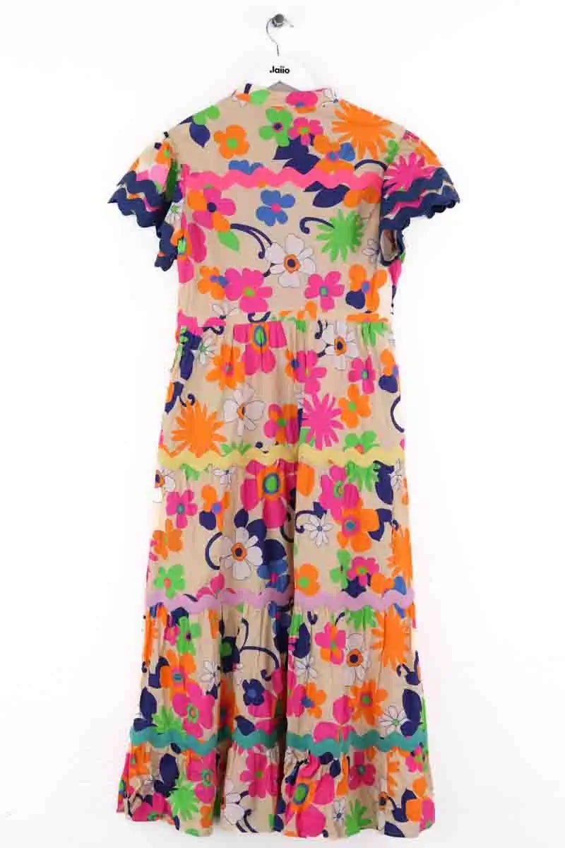 Robe Celia B Multicolore en Coton