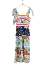 Robe Celia B Multicolore en Coton, taille M - Seconde Main