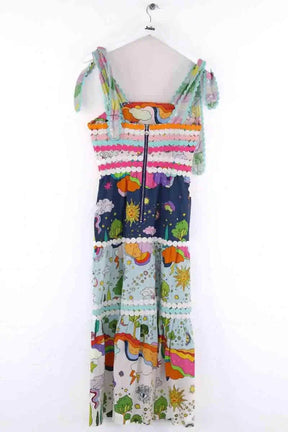 Robe Celia B Multicolore en Coton