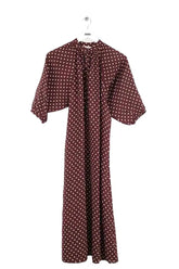Robe Celine Marron en Viscose, taille XS - Seconde Main