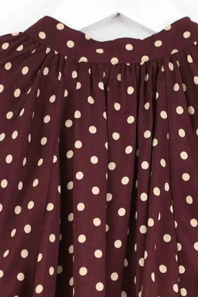Robe Celine Marron en Viscose