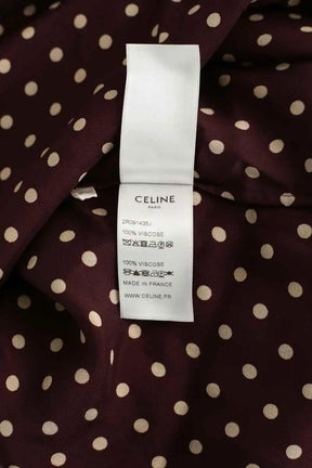 Robe Celine Marron en Viscose