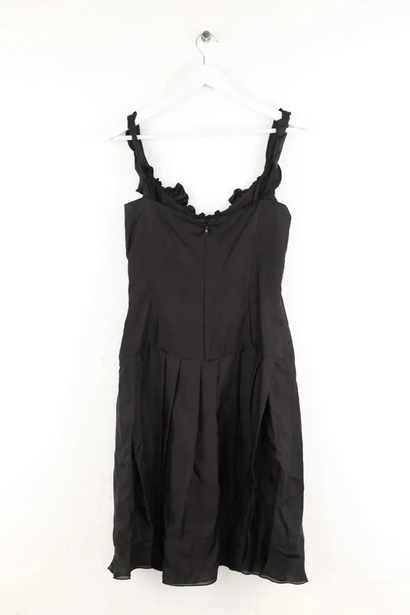 Robe Celine Noir en Soie