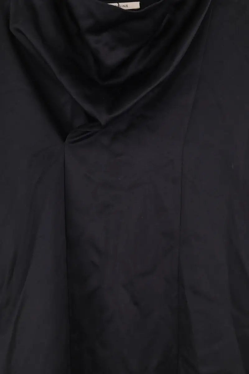 Robe Celine Noir en Soie