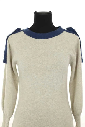 Robe Chanel Gris en Cachemire