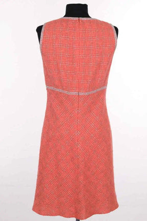 Robe Chanel Orange en Laine