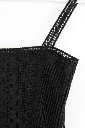 Robe Charo Ruiz Ibiza Cott Noir en Polyester