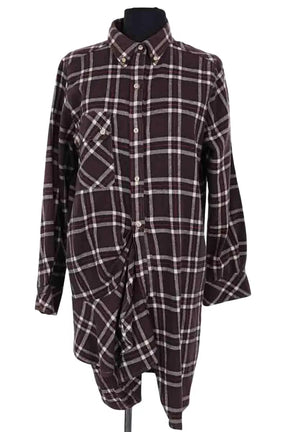 Robe chemise Isabel Marant Étoile Marron en Laine, taille XS - Seconde Main