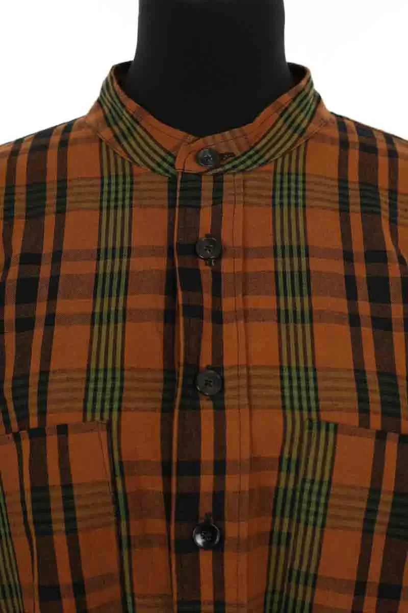 Robe chemise Isabel Marant Marron en Coton