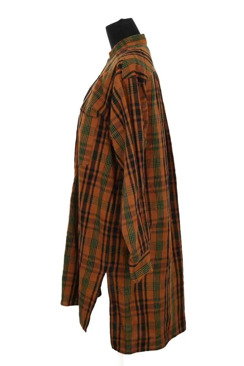 Robe chemise Isabel Marant Marron en Coton