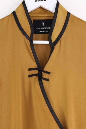 Robe CHINOISES by Voyageuses Kaki en Synthétique