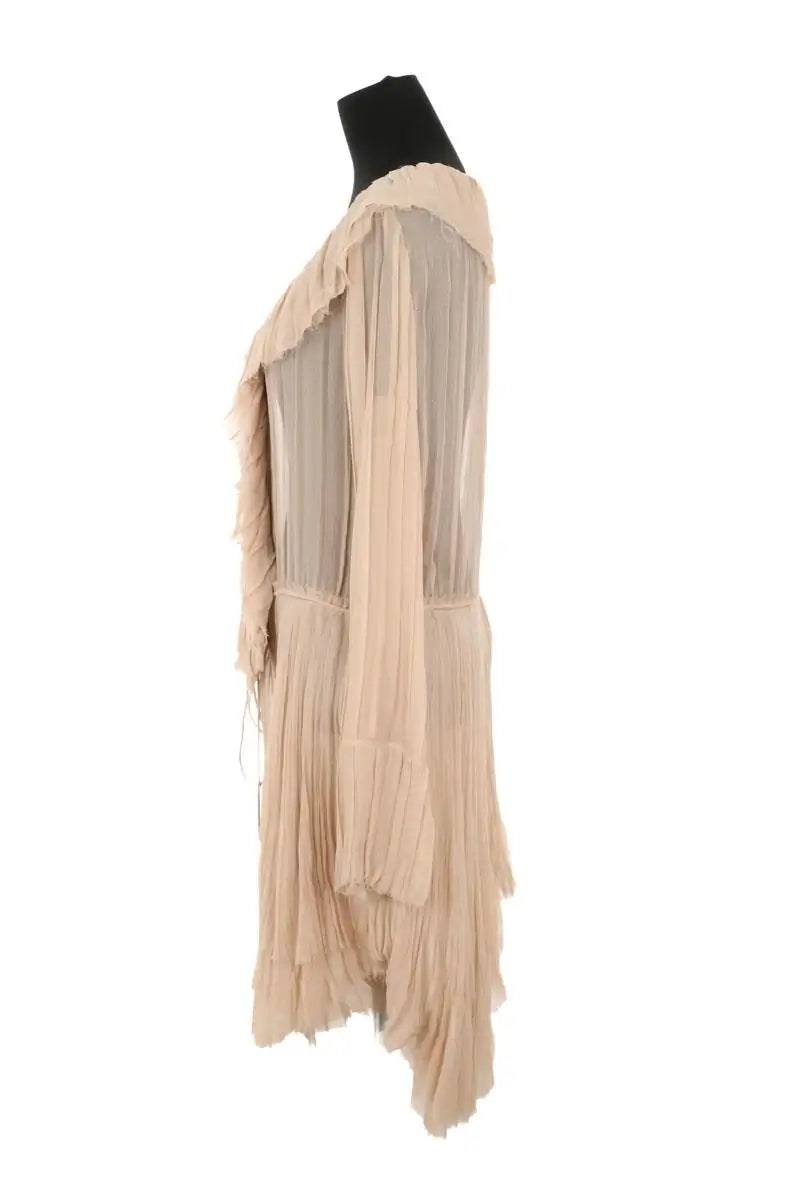 Robe Chloé Beige en Soie