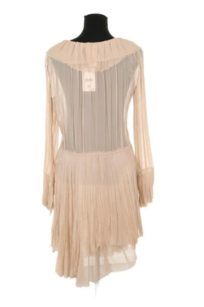 Robe Chloé Beige en Soie