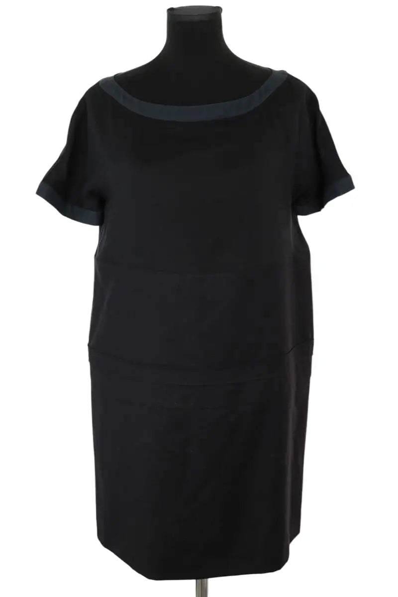 Robe Chloé Noir en Soie, taille XL - Seconde Main