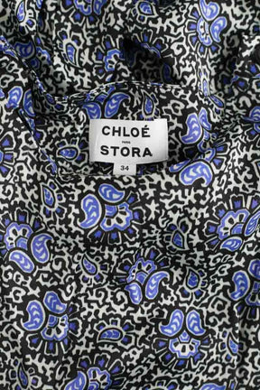 Robe Chloé Stora Bleu en Viscose