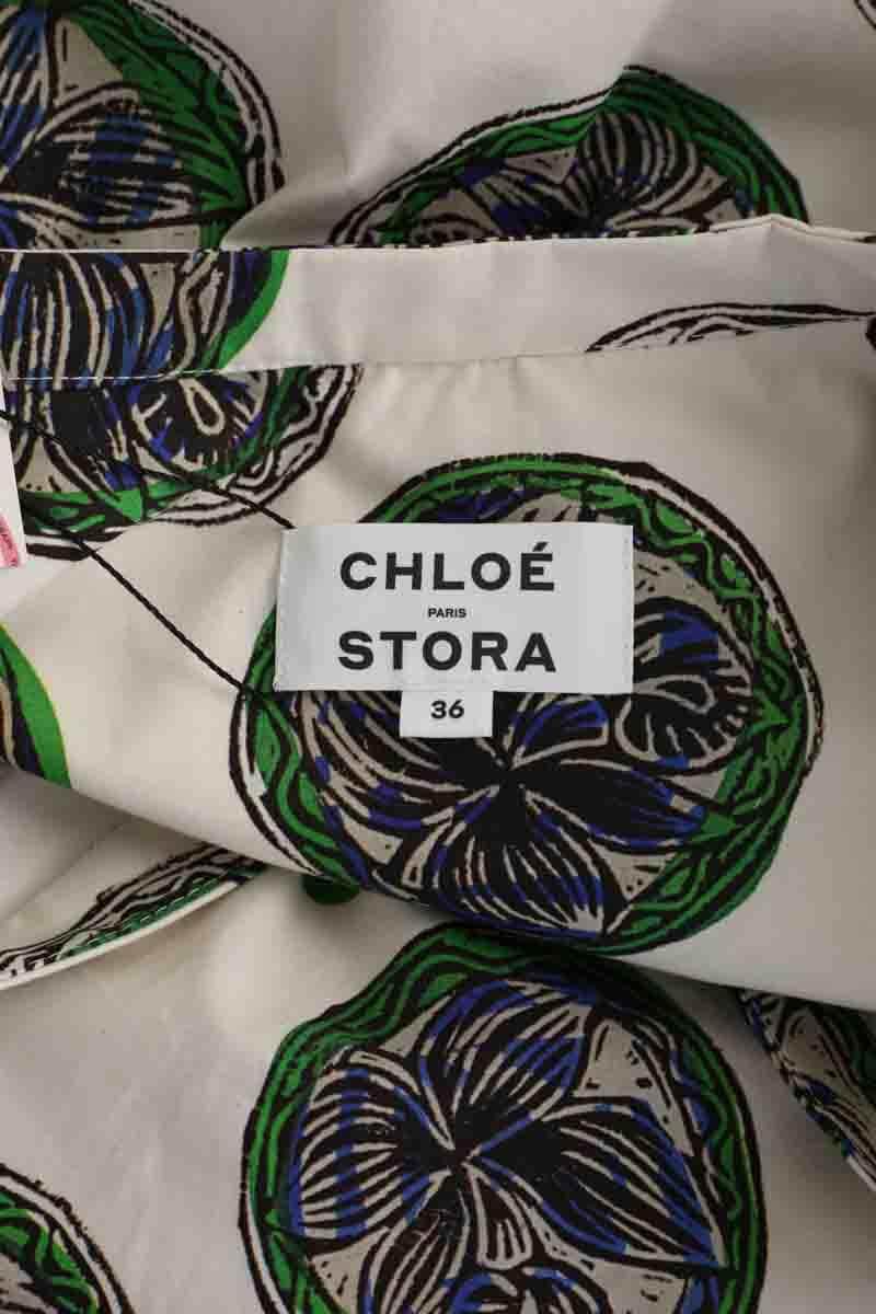 Robe Chloé Stora Ecru en Coton