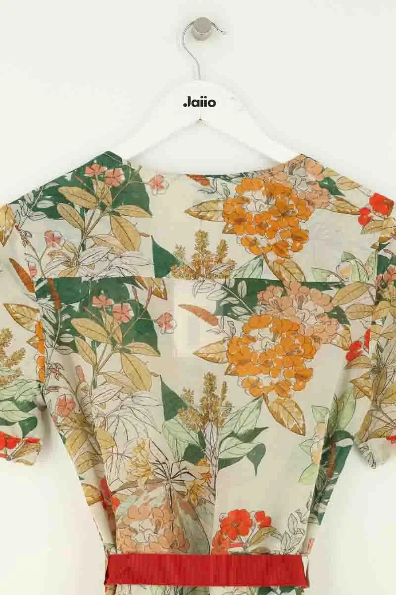 Robe Chloé Stora Vert en Coton