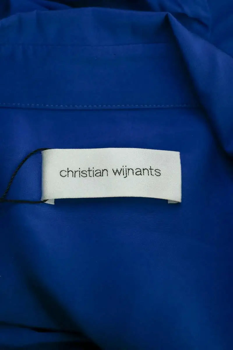 Robe Christian Wijnants Blanc en Viscose