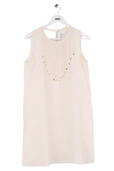 Robe Claudie Pierlot Beige en Synthétique, taille M - Seconde Main