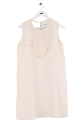 Robe Claudie Pierlot Beige en Synthétique, taille M - Seconde Main