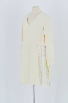 Robe Claudie Pierlot Blanc en Polyester