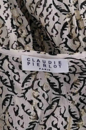 Robe Claudie Pierlot Blanc en Viscose